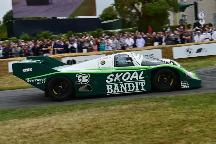 Rights Managed : CM33 4837 Henry Pearman, Mark Sumpter, Porsche 956B