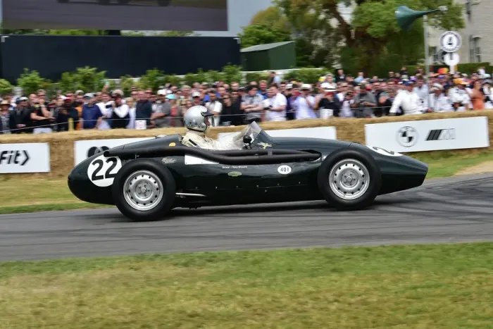 Rights Managed : CM33 5076 Spike Milligan, Connaught B-type Rights Managed : CM33 5076 Spike Milligan, Connaught B-type