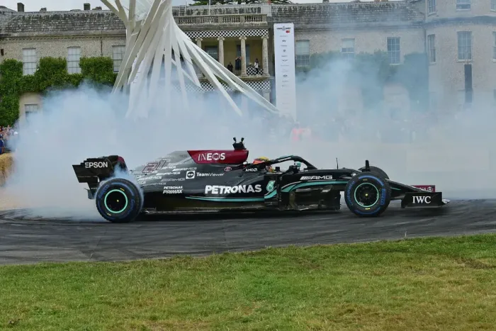 Rights Managed : CM33 5191 Esteban Gutierrez, George Russell, Mercedes AMG F1 W10 Rights Managed : CM33 5191 Esteban Gutierrez, George Russell, Mercedes AMG F1 W10