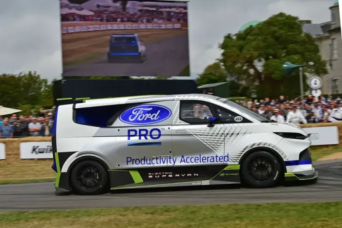 Rights Managed : CM33 5196 Romain Dumas, Ford Supervan 4 Rights Managed : CM33 5196 Romain Dumas, Ford Supervan 4