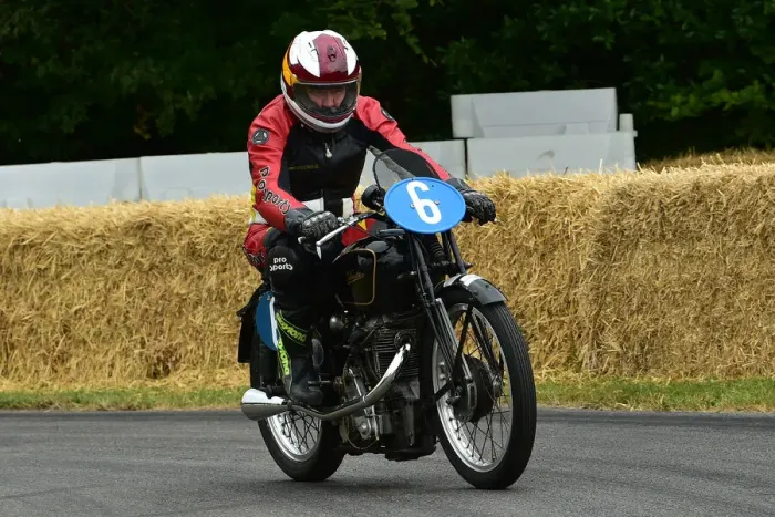 Rights Managed : CM33 5272 Seb Perez, Velocette KTT Rights Managed : CM33 5272 Seb Perez, Velocette KTT