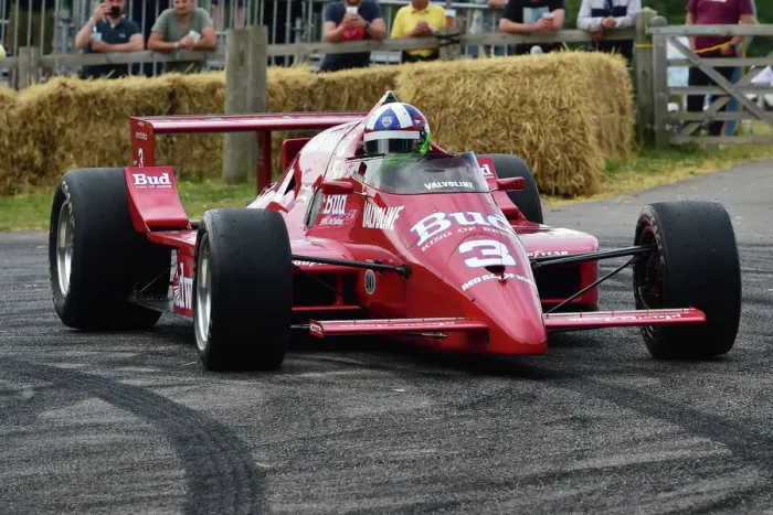 Rights Managed : CM33 5428 Dario Franchitti, March-Cosworth 86C Rights Managed : CM33 5428 Dario Franchitti, March-Cosworth 86C