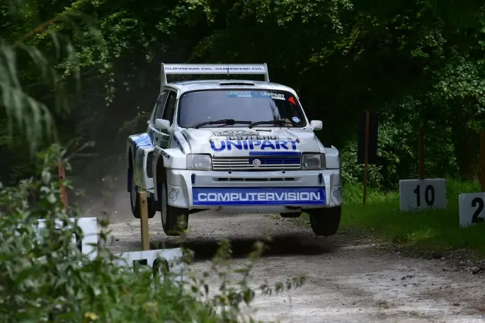 Rights Managed : CM33 5603 John Saunders, MG Metro 6R4 Rights Managed : CM33 5603 John Saunders, MG Metro 6R4