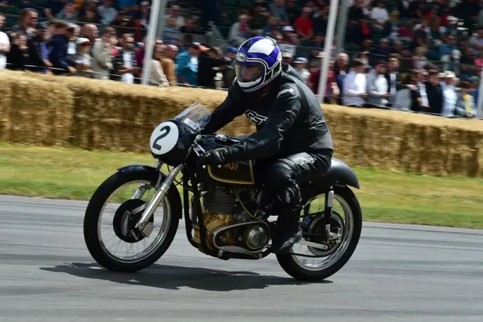 Rights Managed : CM33 5715 Michael McCosh, AJS 7R Rights Managed : CM33 5715 Michael McCosh, AJS 7R