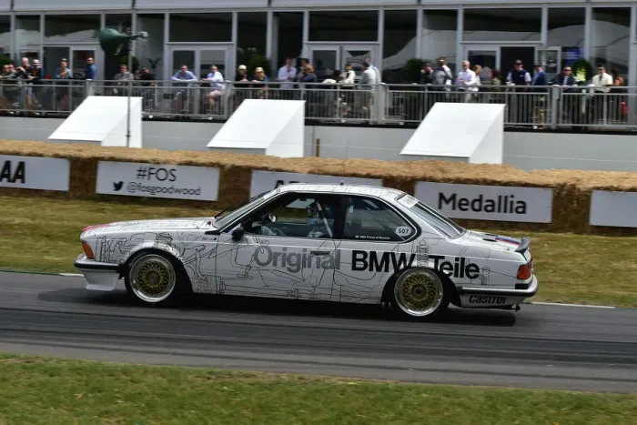 Rights Managed : CM33 6087 Leopold von Bayern, BMW 635 CSI Rights Managed : CM33 6087 Leopold von Bayern, BMW 635 CSI