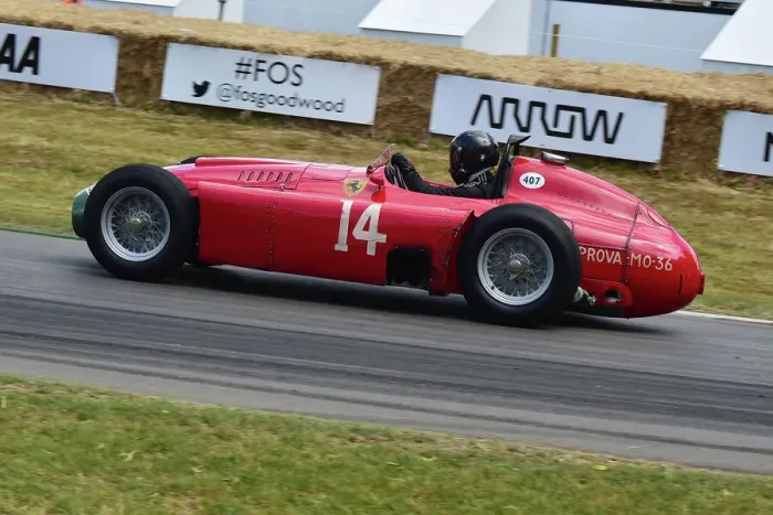 Rights Managed : CM33 6546 Neill McReynolds, Lancia Ferrari D50A Rights Managed : CM33 6546 Neill McReynolds, Lancia Ferrari D50A