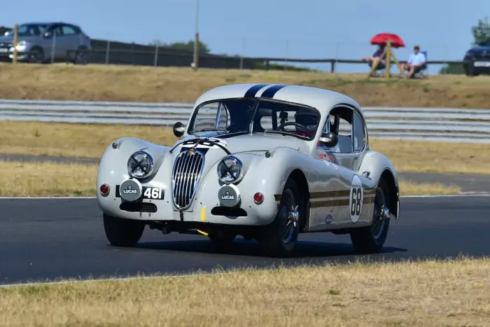 Framed Print : CM33 6959 Marc Gordon, Jaguar XK140 Framed Print : CM33 6959 Marc Gordon, Jaguar XK140