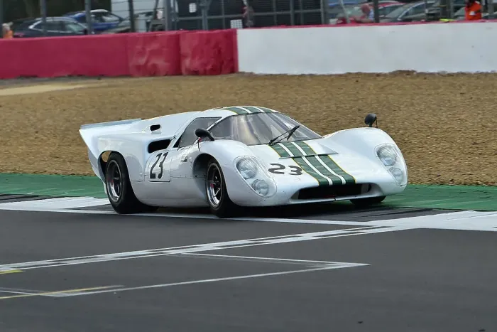 Framed Print : CM33 7779 Alex Brundle, Lola T70 MK3B Framed Print : CM33 7779 Alex Brundle, Lola T70 MK3B