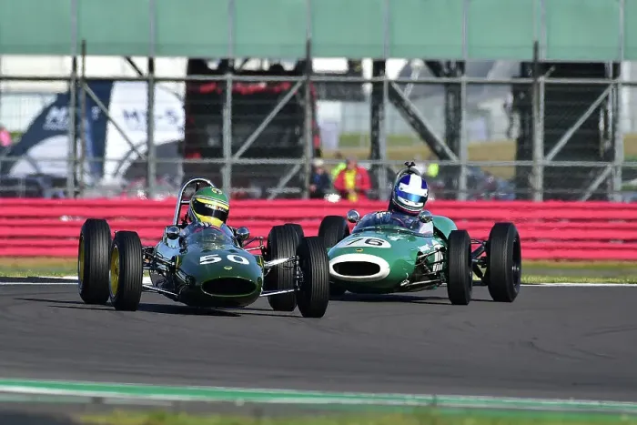 Framed Print : CM33 7897 Philipp Buhofer, Lotus 27, Tim Child, Lotus 22 Framed Print : CM33 7897 Philipp Buhofer, Lotus 27, Tim Child, Lotus 22