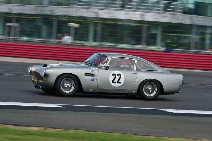 Framed Print : CM33 8027 George Miller, Les Goble, Aston Martin DB4 Framed Print : CM33 8027 George Miller, Les Goble, Aston Martin DB4