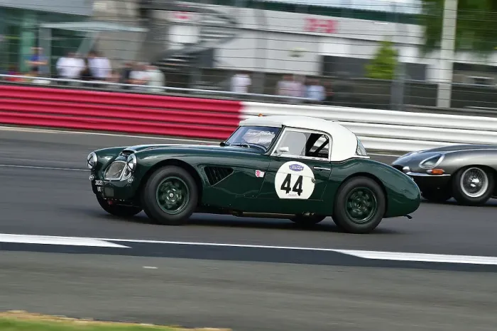 Framed Print : CM33 8061 Sarah Bennett-Baggs, Mike Thorne, Austin Healey 3000 Mk 2 Framed Print : CM33 8061 Sarah Bennett-Baggs, Mike Thorne, Austin Healey 3000 Mk 2