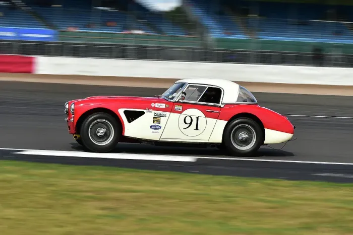 Framed Print : CM33 8088 Mark Holme, Austin Healey 3000