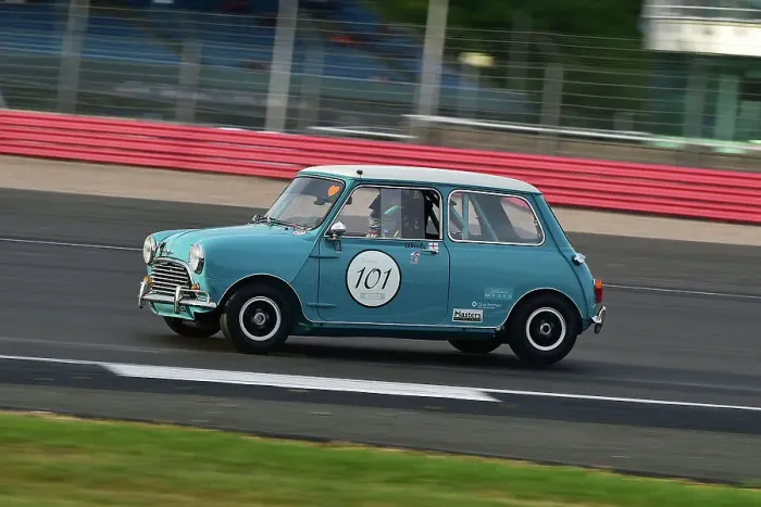 Framed Print : CM33 8373 Stephen Woodrow, Alfie Woodrow, Morris Mini Cooper S Framed Print : CM33 8373 Stephen Woodrow, Alfie Woodrow, Morris Mini Cooper S