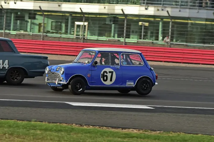 Framed Print : CM33 8590 Michael Cullen, Austin Mini Cooper S