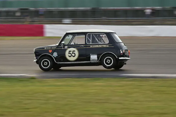 Framed Print : CM33 8722 Jeff Smith, Austin Mini Cooper S Framed Print : CM33 8722 Jeff Smith, Austin Mini Cooper S