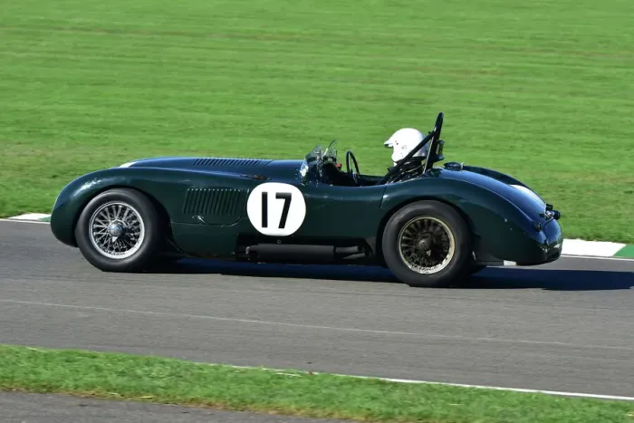 Rights Managed : CM33 8781 Guy Broad, Nicolas Bert, Jaguar C-Type Rights Managed : CM33 8781 Guy Broad, Nicolas Bert, Jaguar C-Type