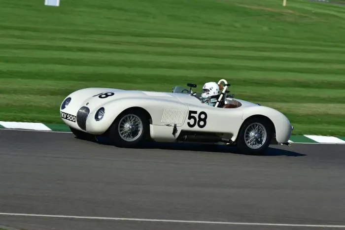 Rights Managed : CM33 8787 Stuart Graham, Hans-Martin Schneeberger, Jaguar C-Type Rights Managed : CM33 8787 Stuart Graham, Hans-Martin Schneeberger, Jaguar C-Type