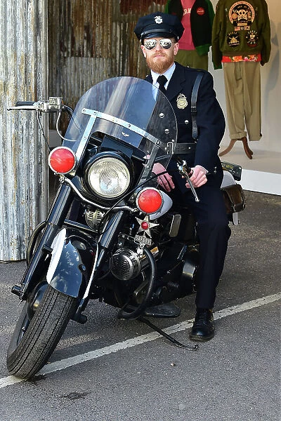 CM33 9144 US Marshal, Harley Davidson Police motorcycle
