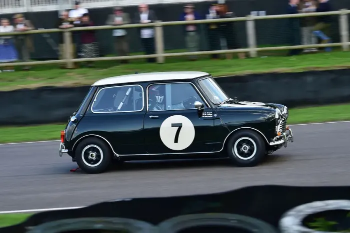 Rights Managed : CM33 9382 Karun Chandhok, John Cooper, Austin Mini Cooper S Rights Managed : CM33 9382 Karun Chandhok, John Cooper, Austin Mini Cooper S