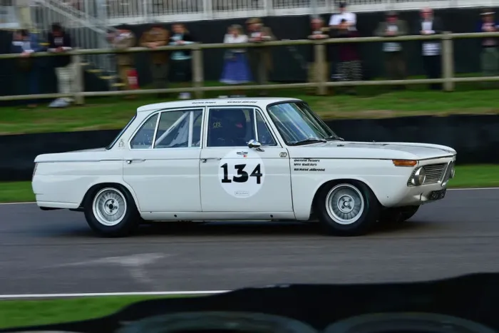 Rights Managed : CM33 9387 Wesley Butcher, Darren Turner, BMW 1800 TiSA