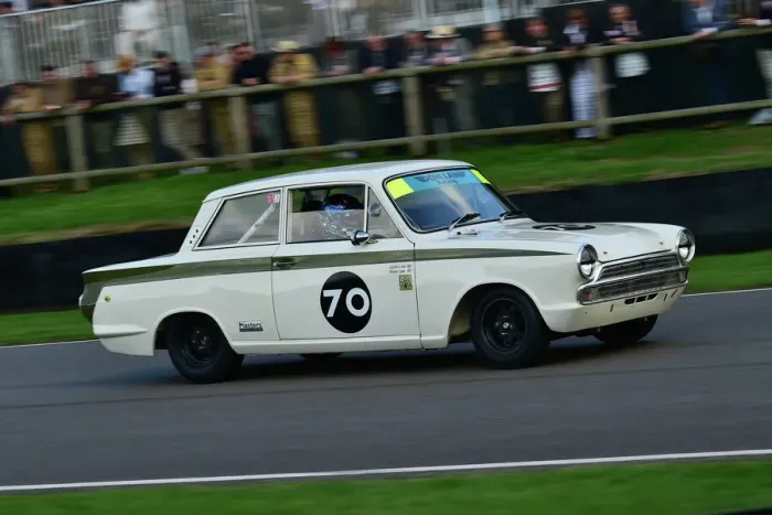 Rights Managed : CM33 9417 Anthony Reid, Justin Law, Ford Lotus Cortina Rights Managed : CM33 9417 Anthony Reid, Justin Law, Ford Lotus Cortina