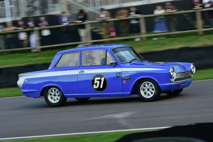 Rights Managed : CM33 9426 Neel Jani, Ambrogio Perfetti, Ford Lotus Cortina Rights Managed : CM33 9426 Neel Jani, Ambrogio Perfetti, Ford Lotus Cortina
