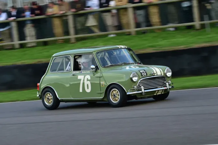 Rights Managed : CM33 9448 Nick Swift, Brendon Hartley, Morris Mini Cooper S