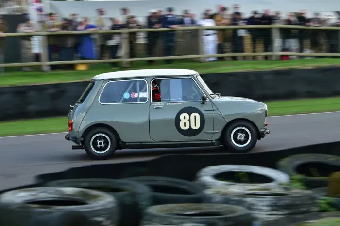 Rights Managed : CM33 9519 Alex Brundle, Bill Sollis, Morris Mini Cooper S Rights Managed : CM33 9519 Alex Brundle, Bill Sollis, Morris Mini Cooper S