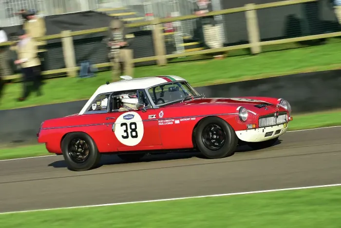 Rights Managed : CM33 9657 Paul Latimer, MG B Rights Managed : CM33 9657 Paul Latimer, MG B