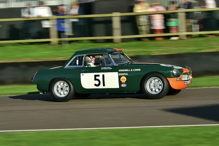 Rights Managed : CM33 9727 Richard Locke, MG B