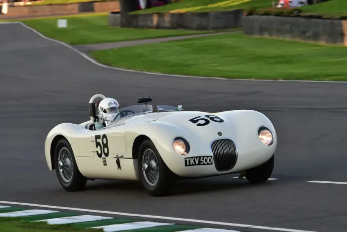 Rights Managed : CM33 9799 Stuart Graham, Hans-Martin Schneeberger, Jaguar C-Type Rights Managed : CM33 9799 Stuart Graham, Hans-Martin Schneeberger, Jaguar C-Type