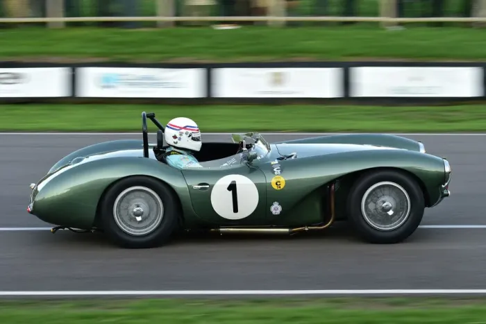 Rights Managed : CM33 9829 Simon Hadfield, Wolfgang Friedrichs, Aston Martin DB3S Rights Managed : CM33 9829 Simon Hadfield, Wolfgang Friedrichs, Aston Martin DB3S
