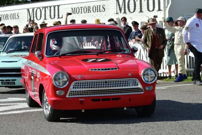 Rights Managed : CM34 0093 Andrew Jordan, Mike Jordan, Ford Lotus Cortina Rights Managed : CM34 0093 Andrew Jordan, Mike Jordan, Ford Lotus Cortina