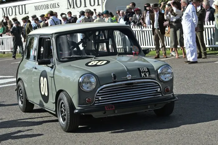 Rights Managed : CM34 0099 Alex Brundle, Bill Sollis, Morris Mini Cooper S Rights Managed : CM34 0099 Alex Brundle, Bill Sollis, Morris Mini Cooper S