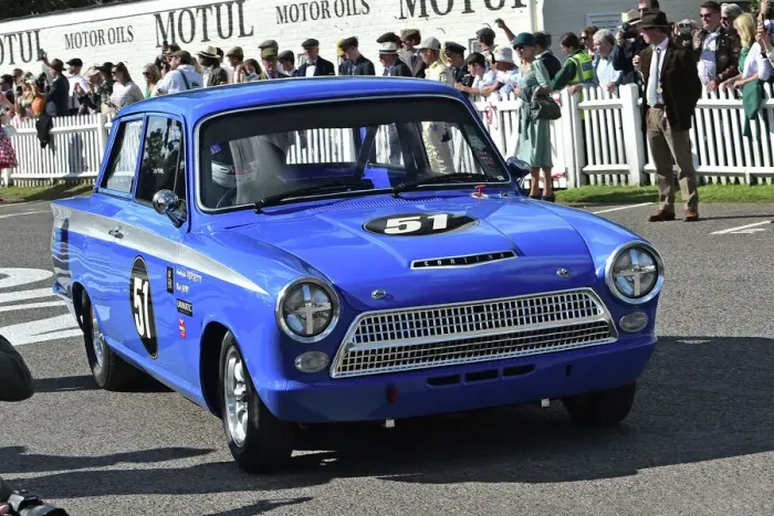 Rights Managed : CM34 0104 Neel Jani, Ambrogio Perfetti, Ford Lotus Cortina Rights Managed : CM34 0104 Neel Jani, Ambrogio Perfetti, Ford Lotus Cortina