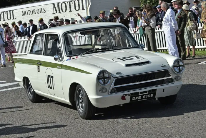 Rights Managed : CM34 0106 Pedro Macedo Silva, Max Chilton, Ford Lotus Cortina Rights Managed : CM34 0106 Pedro Macedo Silva, Max Chilton, Ford Lotus Cortina