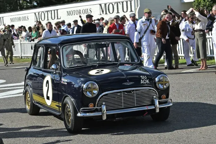 Rights Managed : CM34 0111 Mark Burnett, Jean-Eric Vergne, Austin Mini Cooper S Rights Managed : CM34 0111 Mark Burnett, Jean-Eric Vergne, Austin Mini Cooper S