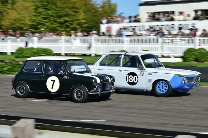 Rights Managed : CM34 0152 Karun Chandhok, John Cooper, Austin Mini Cooper S, Emanuele Pirro, Tom Sharp, BMW 1800 TiSA Rights Managed : CM34 0152 Karun Chandhok, John Cooper, Austin Mini Cooper S, Emanuele Pirro, Tom Sharp, BMW 1800 TiSA