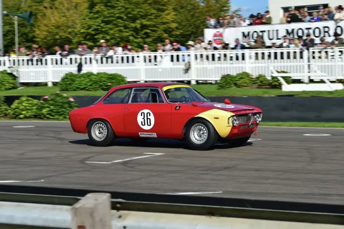 Rights Managed : CM34 0271 Nikolaus Ditting, Dindo Capello, Alfa Romeo Giulia Sprint GTA Rights Managed : CM34 0271 Nikolaus Ditting, Dindo Capello, Alfa Romeo Giulia Sprint GTA