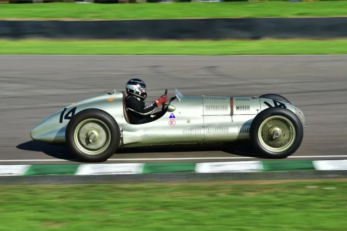 Rights Managed : CM34 0373 Duncan Ricketts, ERA E-Type GP1 Rights Managed : CM34 0373 Duncan Ricketts, ERA E-Type GP1