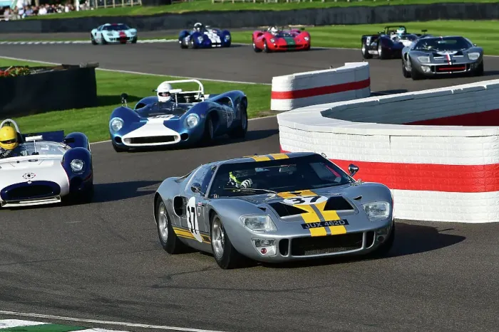 Rights Managed : CM34 0464 Gordon Shedden, Ford GT40 Rights Managed : CM34 0464 Gordon Shedden, Ford GT40