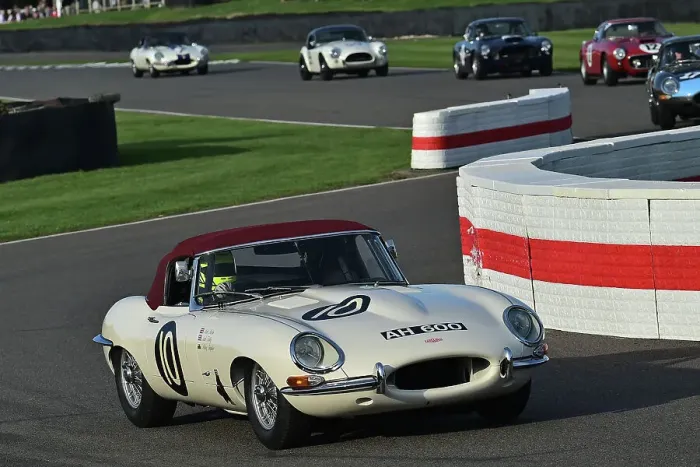 Rights Managed : CM34 0674 Nick Maton, Jack Tetley, Jaguar E-Type Rights Managed : CM34 0674 Nick Maton, Jack Tetley, Jaguar E-Type