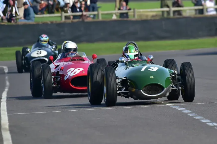 Rights Managed : CM34 0955 Joaquin Folch-Rusinol, Lotus-Climax 16, Richard Wilson, Ferrari 246 Dino Rights Managed : CM34 0955 Joaquin Folch-Rusinol, Lotus-Climax 16, Richard Wilson, Ferrari 246 Dino