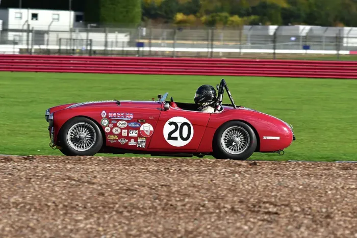 Framed Print : CM34 3837 Jonathan Abecassis, Austin Healey 100-4 Framed Print : CM34 3837 Jonathan Abecassis, Austin Healey 100-4