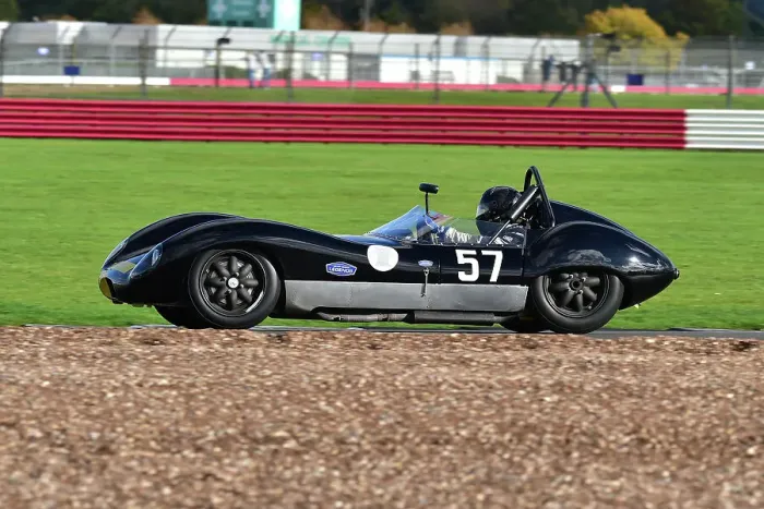 Framed Print : CM34 3840 Ben Adams, Lola Mk1 Framed Print : CM34 3840 Ben Adams, Lola Mk1