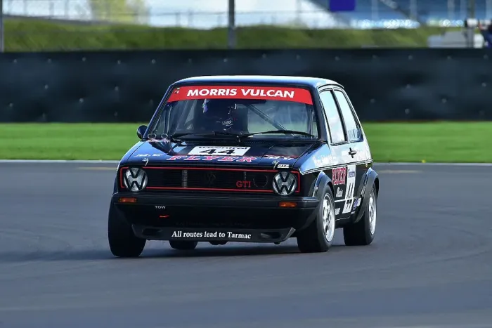 Framed Print : CM34 3877 Tom Shephard, Jim Morris, Volkswagen Golf GTi