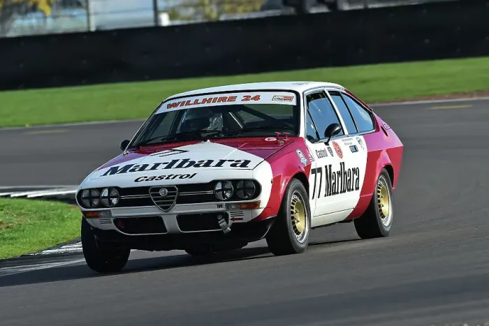 Framed Print : CM34 3901 James Gibbons, Alex Jupe, Alfa Romeo Alfetta GTV Framed Print : CM34 3901 James Gibbons, Alex Jupe, Alfa Romeo Alfetta GTV