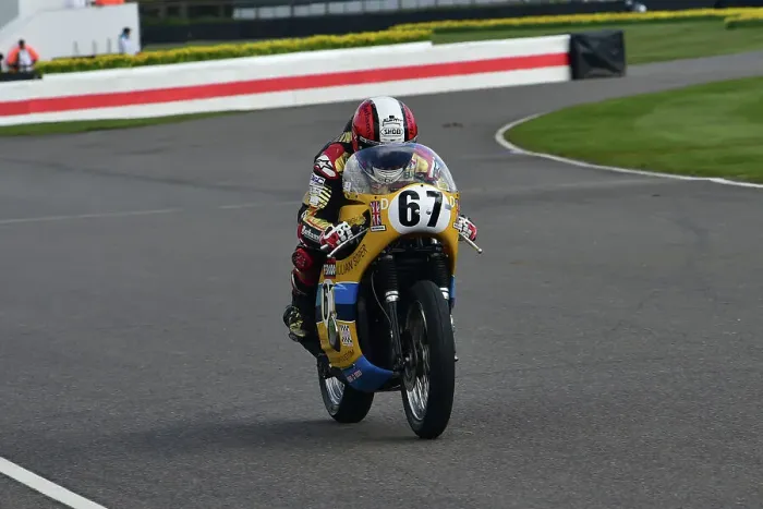 Rights Managed : CM34 4099 Michael Rutter, Hadleigh Honda CB750 Rights Managed : CM34 4099 Michael Rutter, Hadleigh Honda CB750