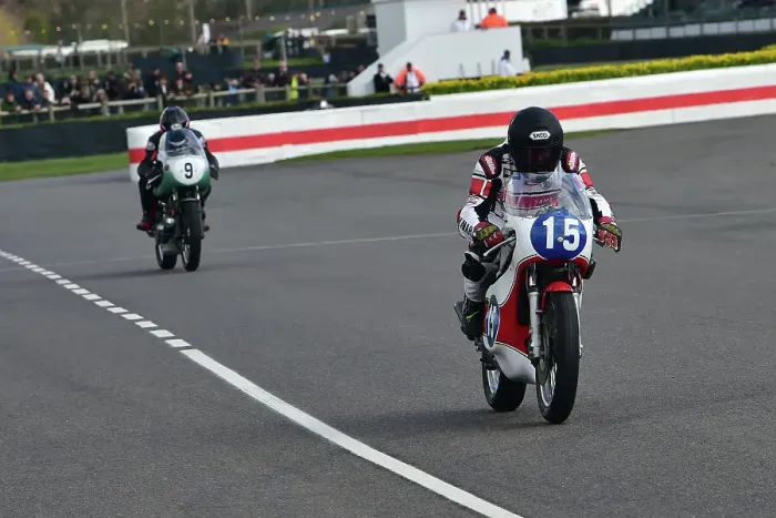 Rights Managed : CM34 4101 Dean Mitchell, Yamaha TZ350G