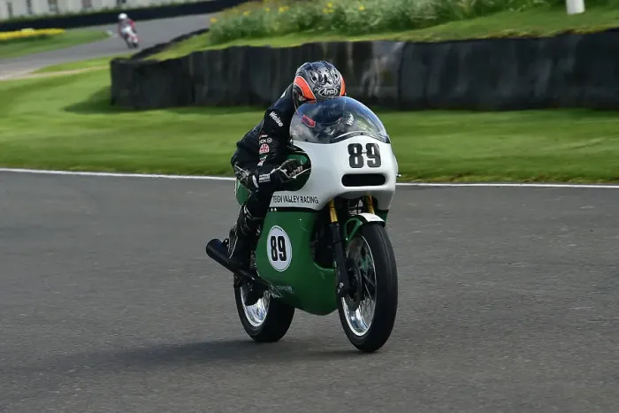 Rights Managed : CM34 4114 Maria Costello, RPS Triumph Trident